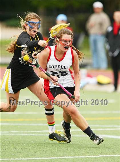 Thumbnail 2 in Coppell vs Saint Agnus (TGHSLL D2 Championship) photogallery.