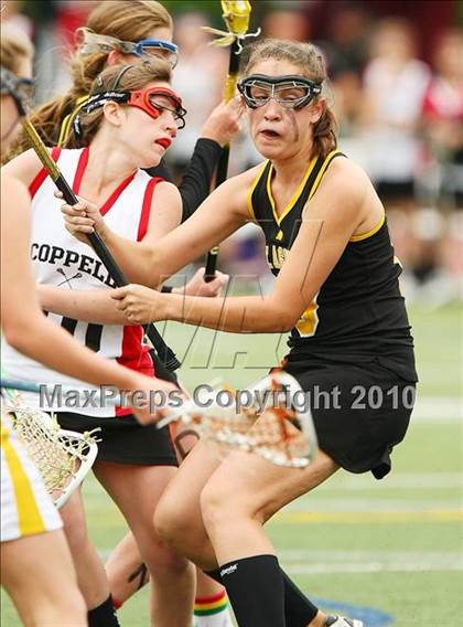 Thumbnail 1 in Coppell vs Saint Agnus (TGHSLL D2 Championship) photogallery.