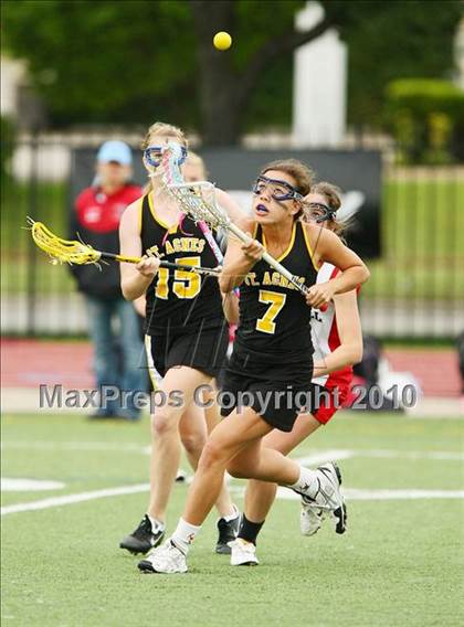 Thumbnail 3 in Coppell vs Saint Agnus (TGHSLL D2 Championship) photogallery.
