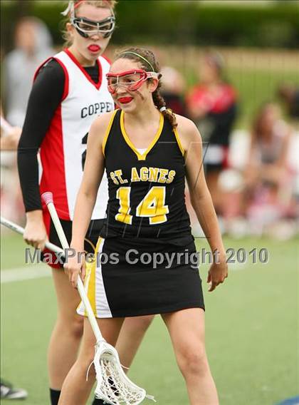 Thumbnail 2 in Coppell vs Saint Agnus (TGHSLL D2 Championship) photogallery.