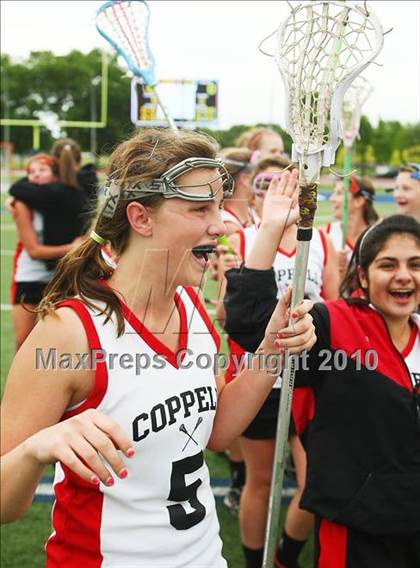 Thumbnail 3 in Coppell vs Saint Agnus (TGHSLL D2 Championship) photogallery.