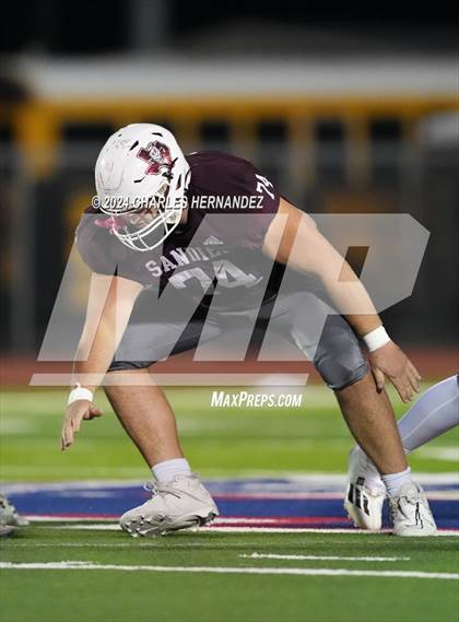 Thumbnail 2 in Grapeland vs Bremond (UIL 2A Football Division II Quarterfinal Playoff) photogallery.