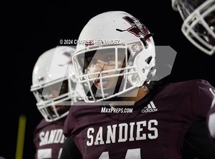 Thumbnail 1 in Grapeland vs Bremond (UIL 2A Football Division II Quarterfinal Playoff) photogallery.