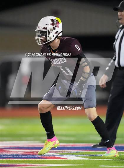 Thumbnail 3 in Grapeland vs Bremond (UIL 2A Football Division II Quarterfinal Playoff) photogallery.