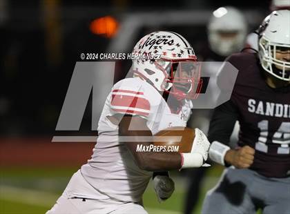 Thumbnail 1 in Grapeland vs Bremond (UIL 2A Football Division II Quarterfinal Playoff) photogallery.