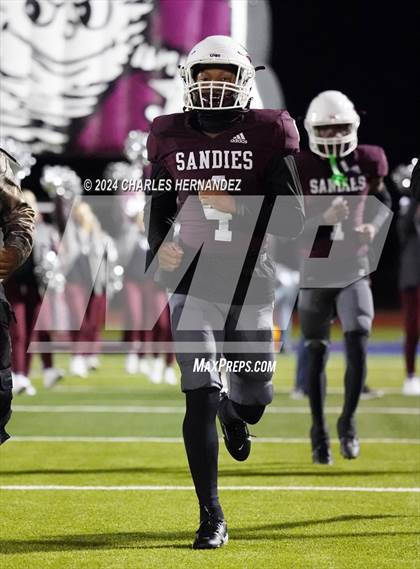 Thumbnail 3 in Grapeland vs Bremond (UIL 2A Football Division II Quarterfinal Playoff) photogallery.