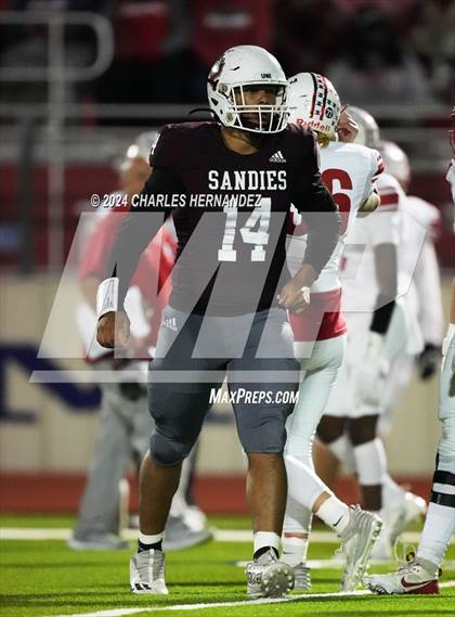 Thumbnail 3 in Grapeland vs Bremond (UIL 2A Football Division II Quarterfinal Playoff) photogallery.