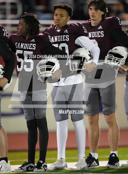 Thumbnail 1 in Grapeland vs Bremond (UIL 2A Football Division II Quarterfinal Playoff) photogallery.