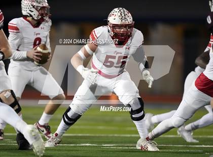 Thumbnail 1 in Grapeland vs Bremond (UIL 2A Football Division II Quarterfinal Playoff) photogallery.
