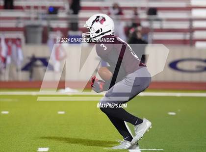 Thumbnail 2 in Grapeland vs Bremond (UIL 2A Football Division II Quarterfinal Playoff) photogallery.