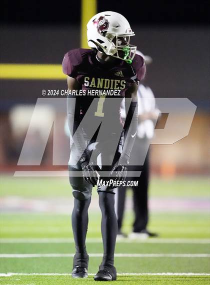 Thumbnail 2 in Grapeland vs Bremond (UIL 2A Football Division II Quarterfinal Playoff) photogallery.
