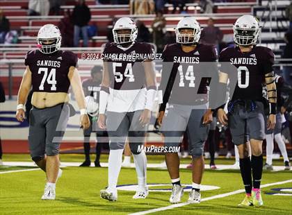 Thumbnail 3 in Grapeland vs Bremond (UIL 2A Football Division II Quarterfinal Playoff) photogallery.