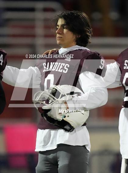 Thumbnail 3 in Grapeland vs Bremond (UIL 2A Football Division II Quarterfinal Playoff) photogallery.