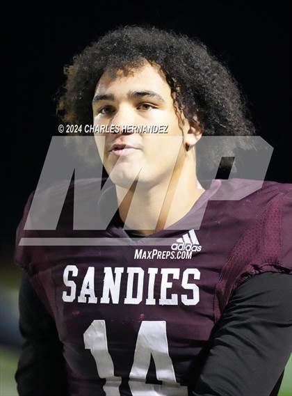 Thumbnail 2 in Grapeland vs Bremond (UIL 2A Football Division II Quarterfinal Playoff) photogallery.