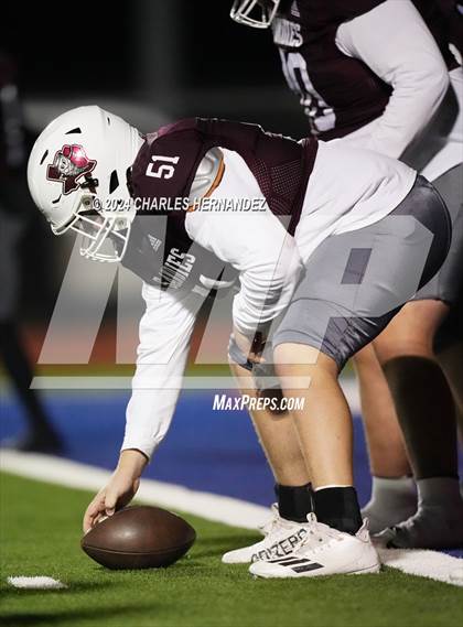 Thumbnail 1 in Grapeland vs Bremond (UIL 2A Football Division II Quarterfinal Playoff) photogallery.