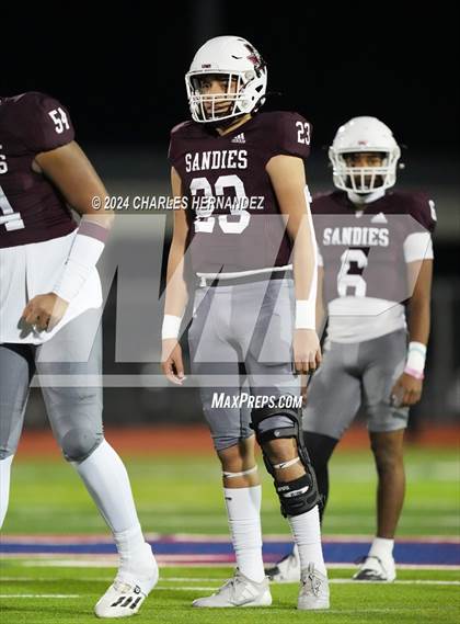 Thumbnail 2 in Grapeland vs Bremond (UIL 2A Football Division II Quarterfinal Playoff) photogallery.