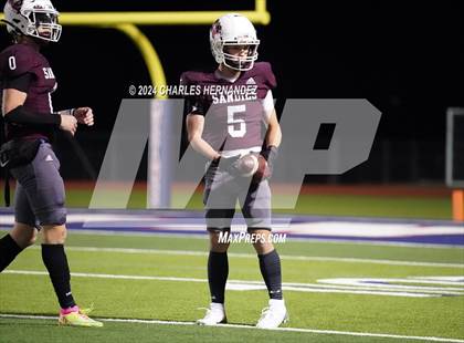 Thumbnail 3 in Grapeland vs Bremond (UIL 2A Football Division II Quarterfinal Playoff) photogallery.