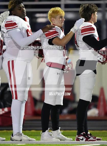 Thumbnail 3 in Grapeland vs Bremond (UIL 2A Football Division II Quarterfinal Playoff) photogallery.