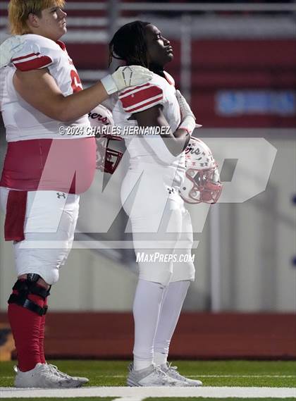Thumbnail 2 in Grapeland vs Bremond (UIL 2A Football Division II Quarterfinal Playoff) photogallery.