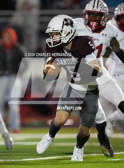 Thumbnail 2 in Grapeland vs Bremond (UIL 2A Football Division II Quarterfinal Playoff) photogallery.