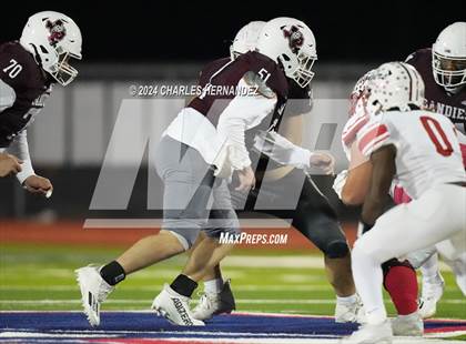 Thumbnail 3 in Grapeland vs Bremond (UIL 2A Football Division II Quarterfinal Playoff) photogallery.