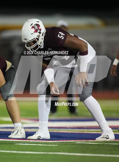 Thumbnail 3 in Grapeland vs Bremond (UIL 2A Football Division II Quarterfinal Playoff) photogallery.