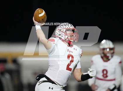 Thumbnail 1 in Grapeland vs Bremond (UIL 2A Football Division II Quarterfinal Playoff) photogallery.