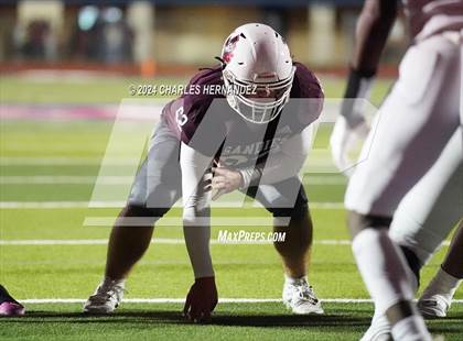 Thumbnail 1 in Grapeland vs Bremond (UIL 2A Football Division II Quarterfinal Playoff) photogallery.