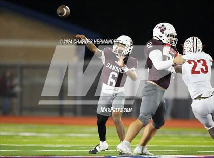 Thumbnail 3 in Grapeland vs Bremond (UIL 2A Football Division II Quarterfinal Playoff) photogallery.