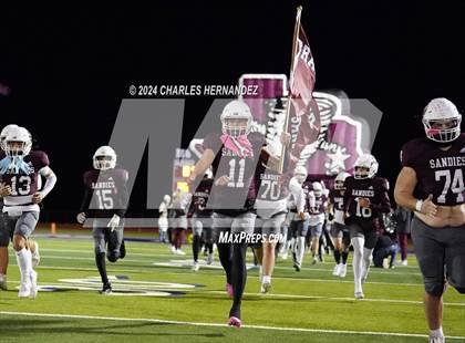 Thumbnail 2 in Grapeland vs Bremond (UIL 2A Football Division II Quarterfinal Playoff) photogallery.