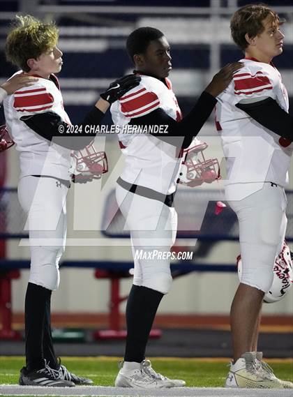 Thumbnail 3 in Grapeland vs Bremond (UIL 2A Football Division II Quarterfinal Playoff) photogallery.