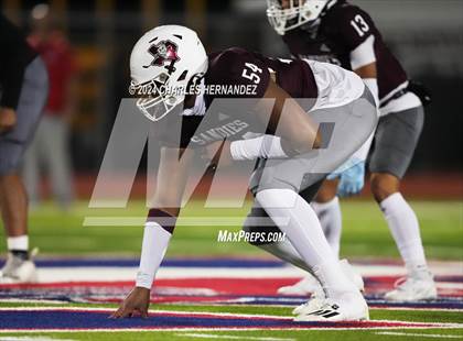 Thumbnail 1 in Grapeland vs Bremond (UIL 2A Football Division II Quarterfinal Playoff) photogallery.