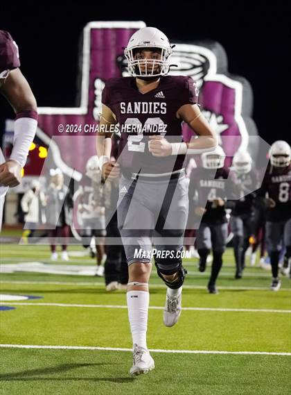 Thumbnail 2 in Grapeland vs Bremond (UIL 2A Football Division II Quarterfinal Playoff) photogallery.