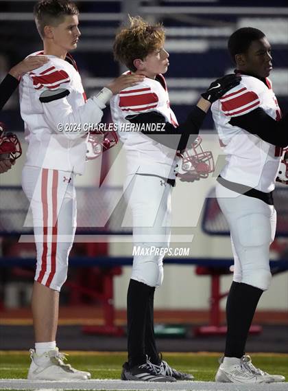 Thumbnail 1 in Grapeland vs Bremond (UIL 2A Football Division II Quarterfinal Playoff) photogallery.