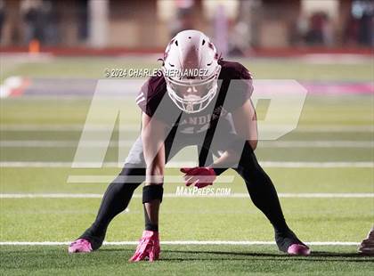 Thumbnail 3 in Grapeland vs Bremond (UIL 2A Football Division II Quarterfinal Playoff) photogallery.