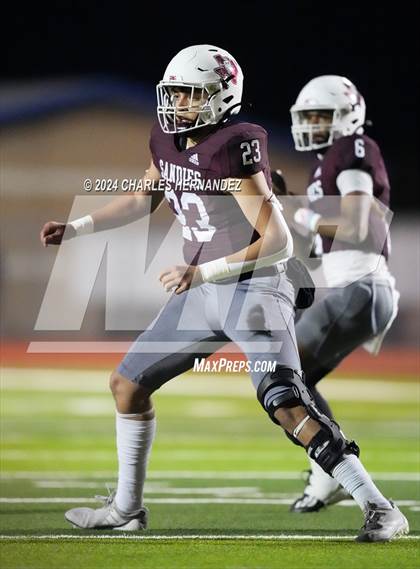 Thumbnail 3 in Grapeland vs Bremond (UIL 2A Football Division II Quarterfinal Playoff) photogallery.