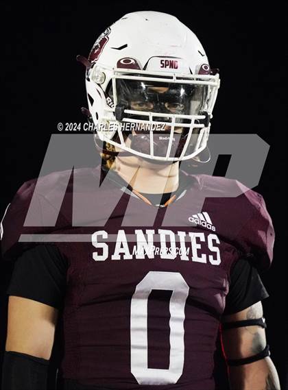 Thumbnail 3 in Grapeland vs Bremond (UIL 2A Football Division II Quarterfinal Playoff) photogallery.