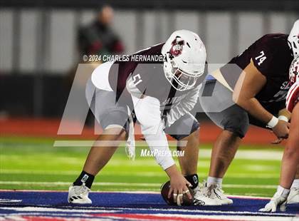 Thumbnail 2 in Grapeland vs Bremond (UIL 2A Football Division II Quarterfinal Playoff) photogallery.