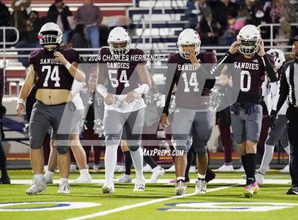 Thumbnail 3 in Grapeland vs Bremond (UIL 2A Football Division II Quarterfinal Playoff) photogallery.