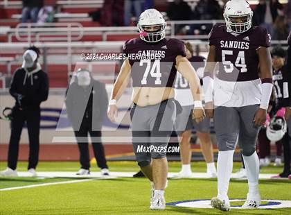 Thumbnail 2 in Grapeland vs Bremond (UIL 2A Football Division II Quarterfinal Playoff) photogallery.