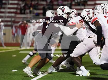 Thumbnail 2 in Grapeland vs Bremond (UIL 2A Football Division II Quarterfinal Playoff) photogallery.