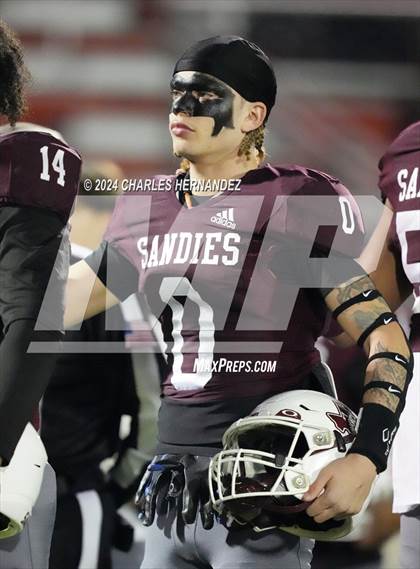 Thumbnail 1 in Grapeland vs Bremond (UIL 2A Football Division II Quarterfinal Playoff) photogallery.