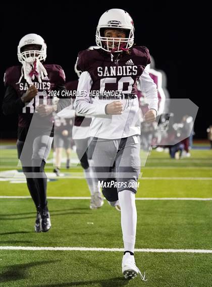 Thumbnail 1 in Grapeland vs Bremond (UIL 2A Football Division II Quarterfinal Playoff) photogallery.