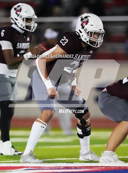 Thumbnail 1 in Grapeland vs Bremond (UIL 2A Football Division II Quarterfinal Playoff) photogallery.