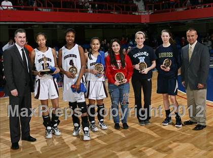 Thumbnail 1 in Ossining vs. Our Lady of Lourdes (Section 1 Class AA Final) photogallery.