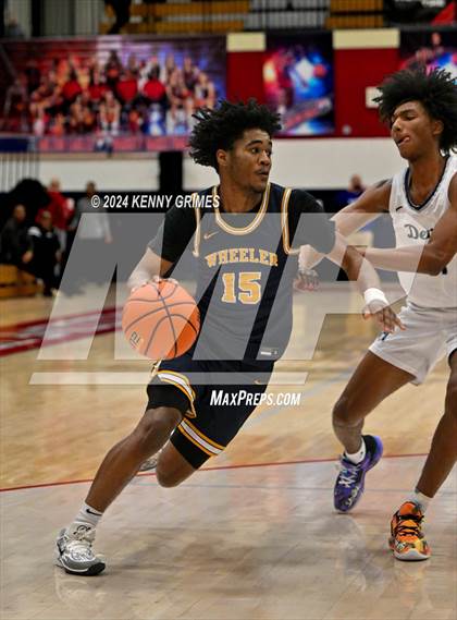Thumbnail 2 in Norcross vs. Wheeler Georgia Nike Elite Showcase) photogallery.
