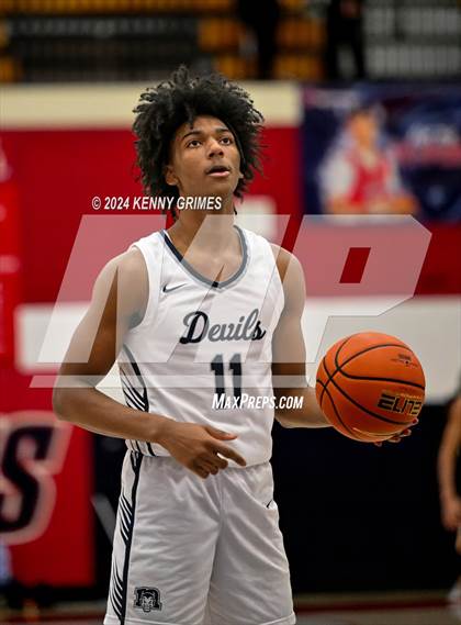 Thumbnail 1 in Norcross vs. Wheeler Georgia Nike Elite Showcase) photogallery.