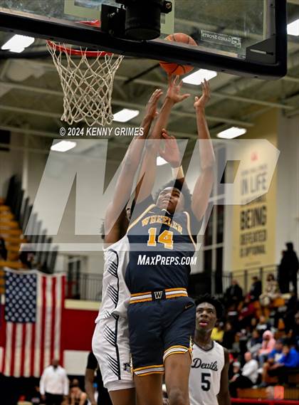Thumbnail 2 in Norcross vs. Wheeler Georgia Nike Elite Showcase) photogallery.
