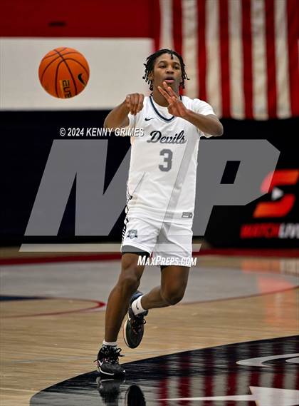 Thumbnail 1 in Norcross vs. Wheeler Georgia Nike Elite Showcase) photogallery.