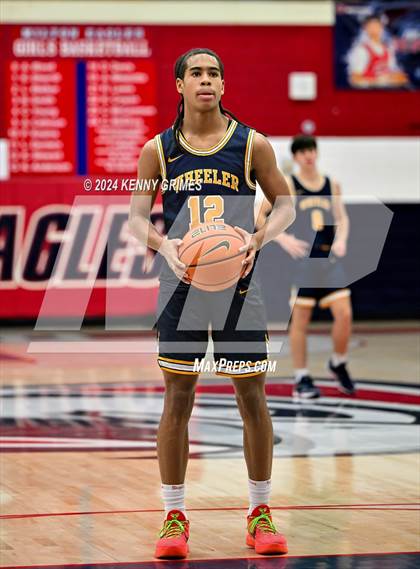 Thumbnail 1 in Norcross vs. Wheeler Georgia Nike Elite Showcase) photogallery.
